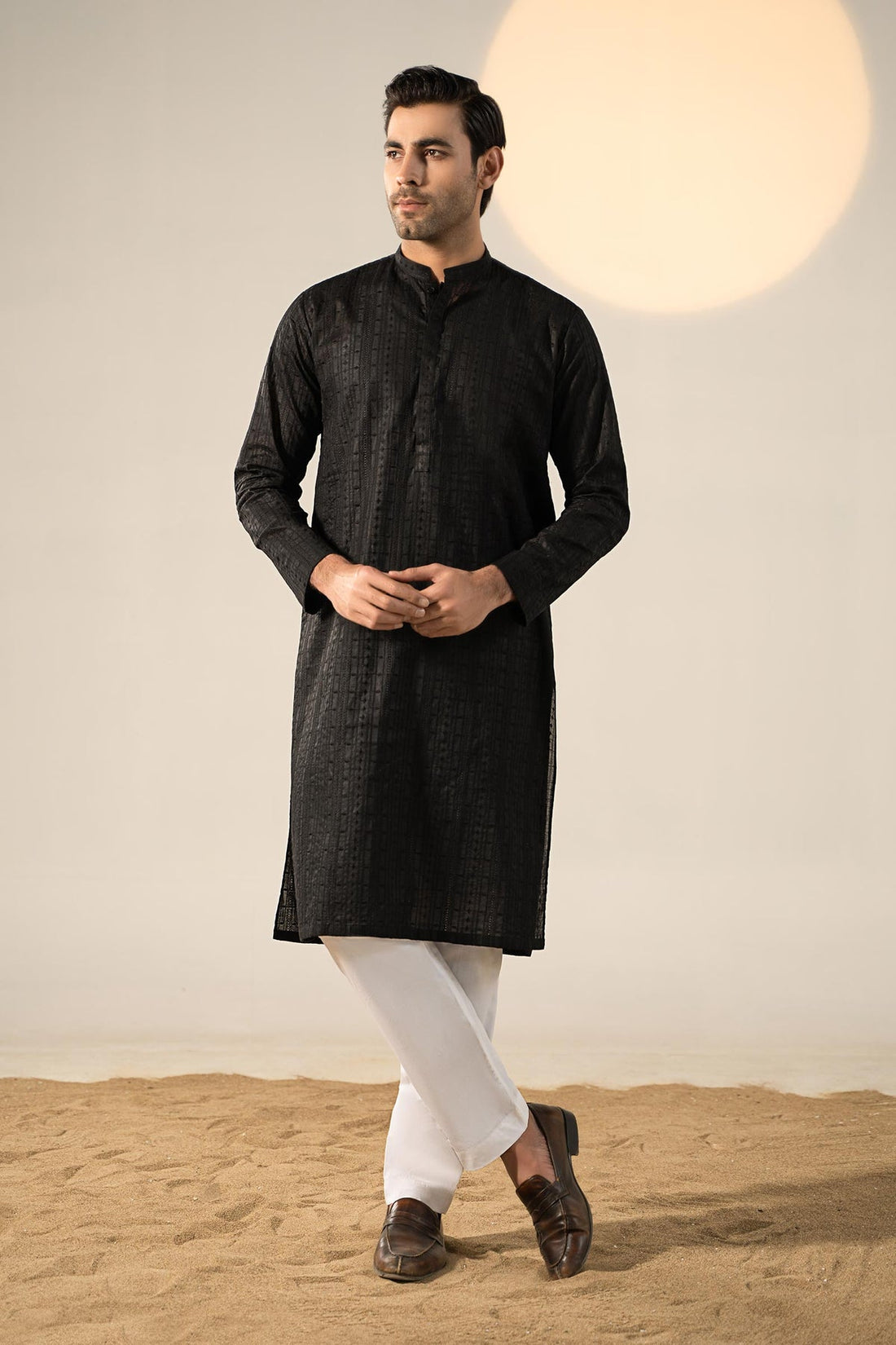Pakistani Menswear | MARIA.B-GTS-SS24-04 by Libayah Ltd. - Designer Dress - Type: Menswear - Available at Libayah - 100% Original
