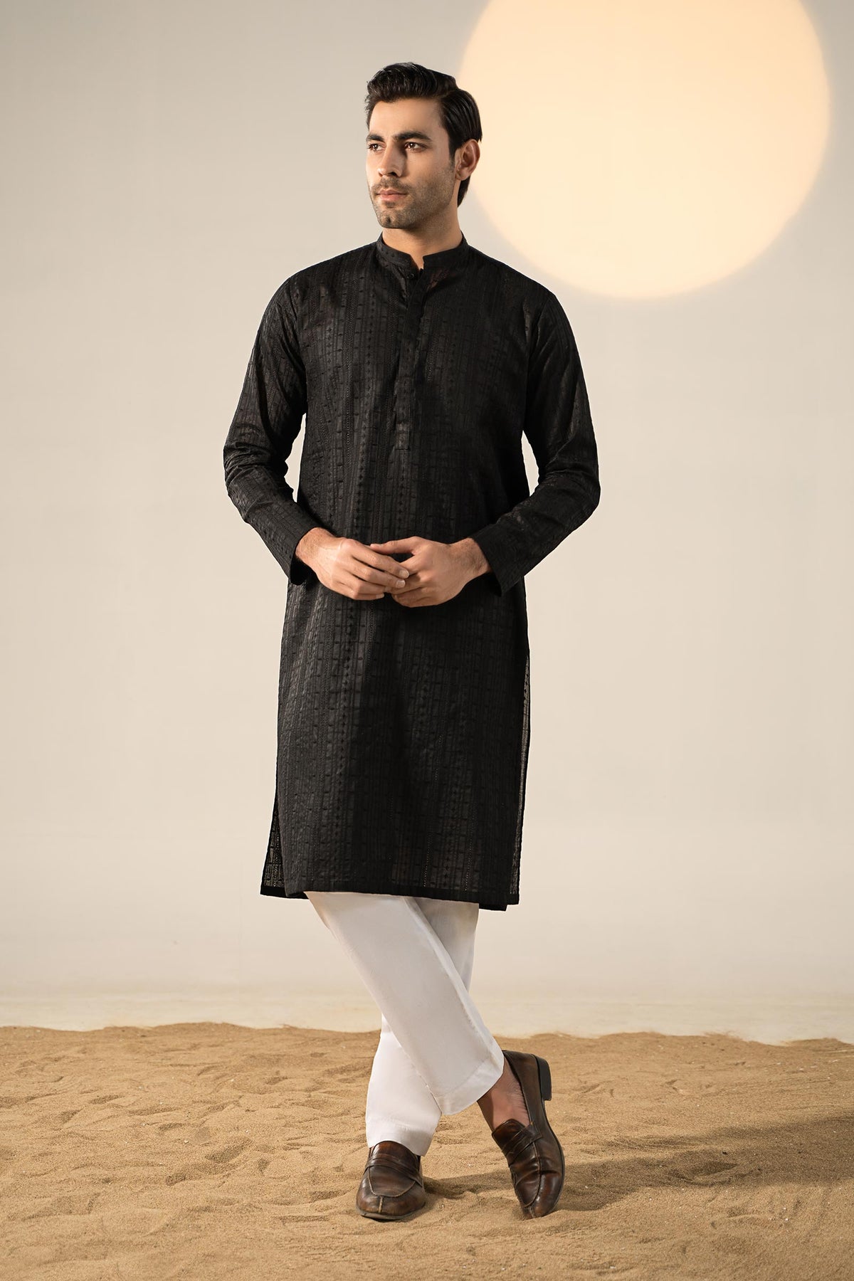 Pakistani Menswear | MARIA.B-GTS-SS24-04 by Libayah Ltd. - Designer Dress - Type: Menswear - Available at Libayah - 100% Original