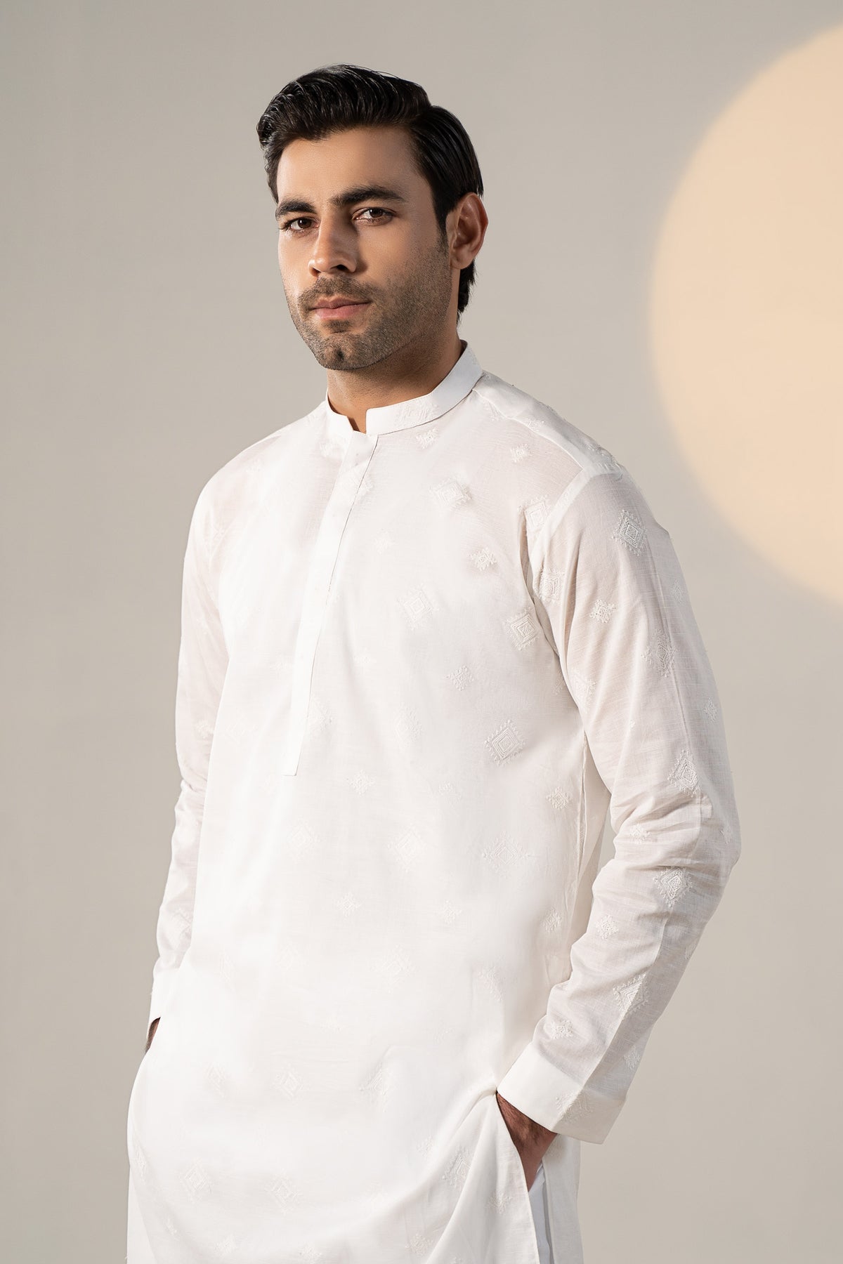 Pakistani Menswear | MARIA.B-GTS-SS24-05 by Libayah Ltd. - Designer Dress - Type: Menswear - Available at Libayah - 100% Original