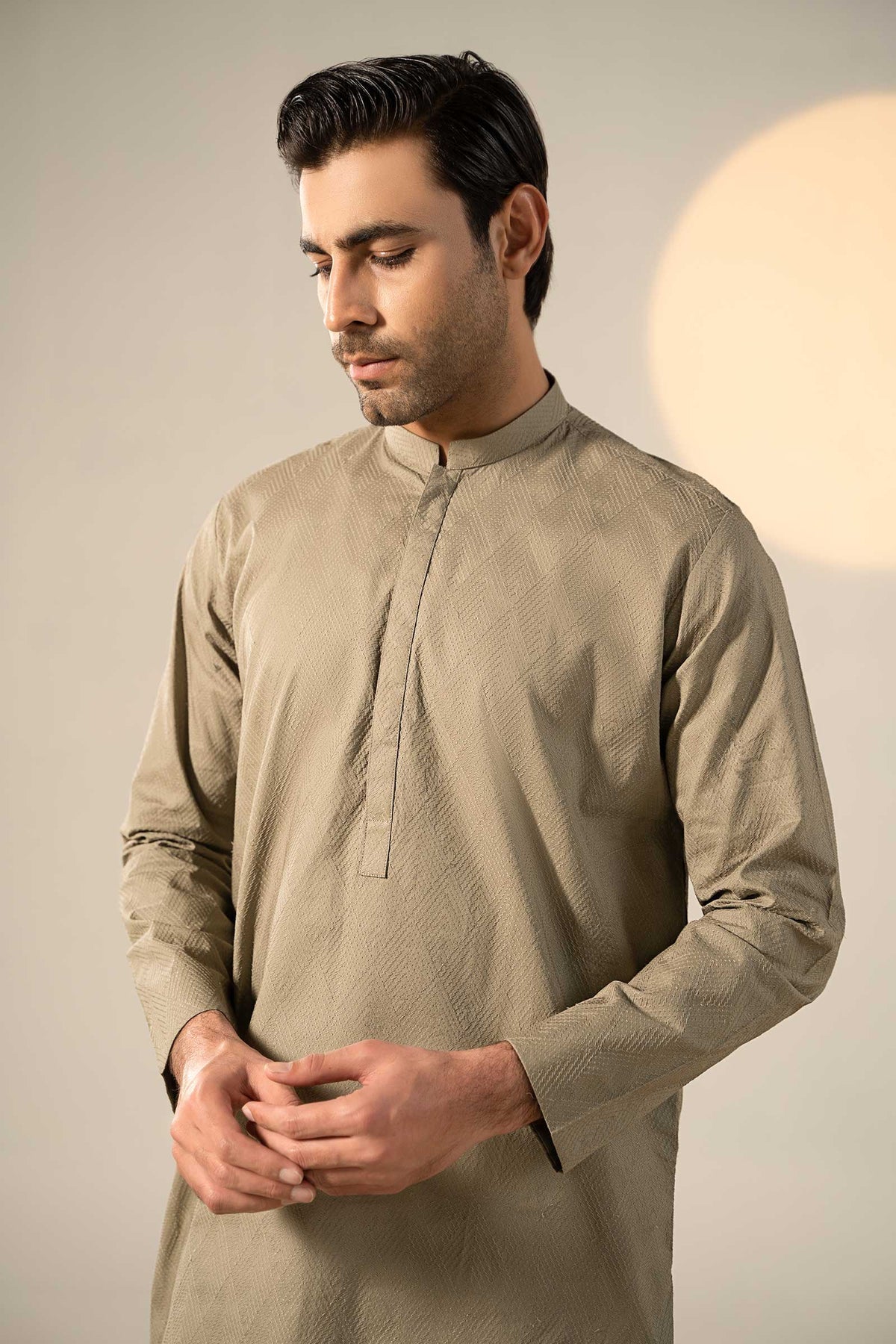 Pakistani Menswear | MARIA.B-GTS-SS24-07 by Libayah Ltd. - Designer Dress - Type: Menswear - Available at Libayah - 100% Original