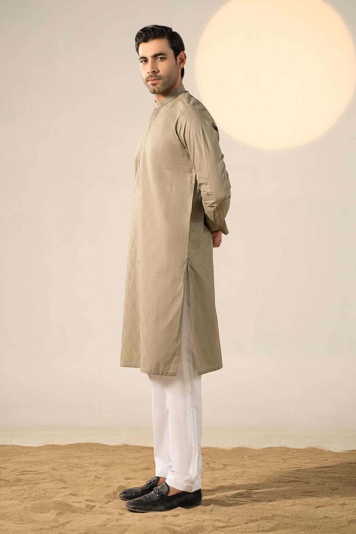 Pakistani Menswear | MARIA.B-GTS-SS24-07 by Libayah Ltd. - Designer Dress - Type: Menswear - Available at Libayah - 100% Original