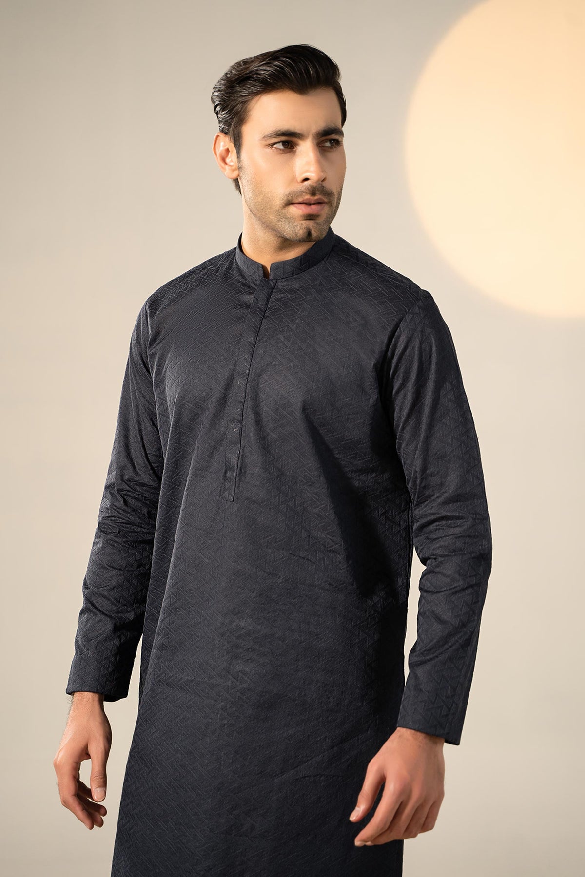 Pakistani Menswear | MARIA.B-GTS-SS24-08 by Libayah Ltd. - Designer Dress - Type: Menswear - Available at Libayah - 100% Original