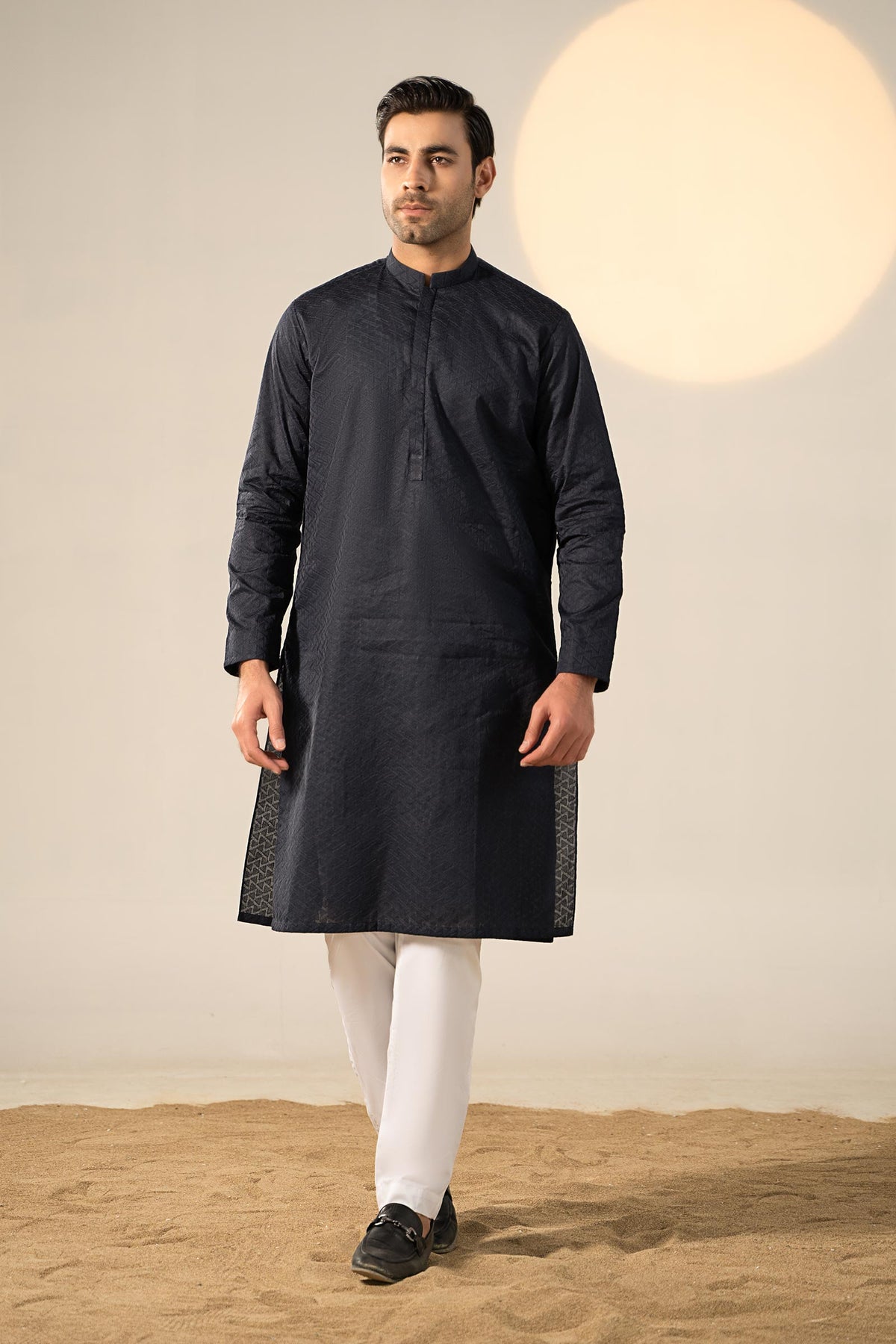 Pakistani Menswear | MARIA.B-GTS-SS24-08 by Libayah Ltd. - Designer Dress - Type: Menswear - Available at Libayah - 100% Original