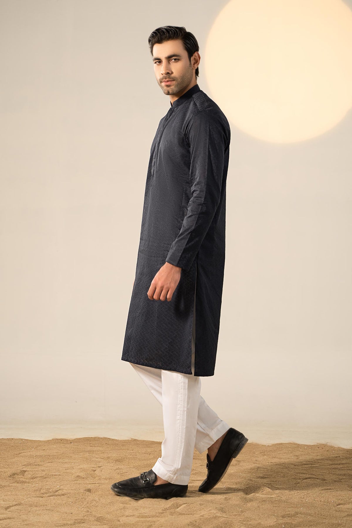 Pakistani Menswear | MARIA.B-GTS-SS24-08 by Libayah Ltd. - Designer Dress - Type: Menswear - Available at Libayah - 100% Original