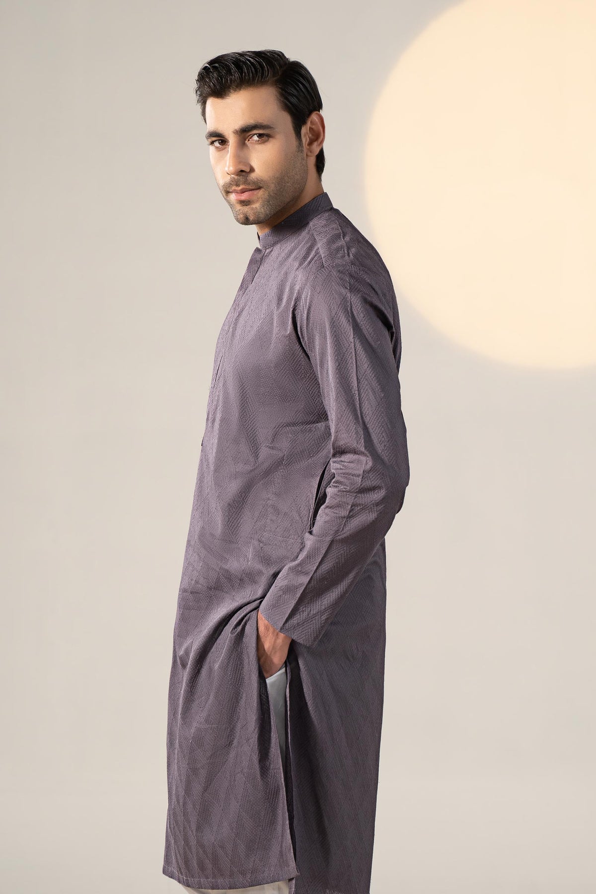 Pakistani Menswear | MARIA.B-GTS-SS24-09 by Libayah Ltd. - Designer Dress - Type: Menswear - Available at Libayah - 100% Original