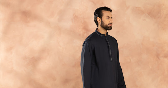 Pakistani Menswear | MARIA.B-GTS-SS24-18 by Libayah Ltd. - Designer Dress - Type: Menswear - Available at Libayah - 100% Original