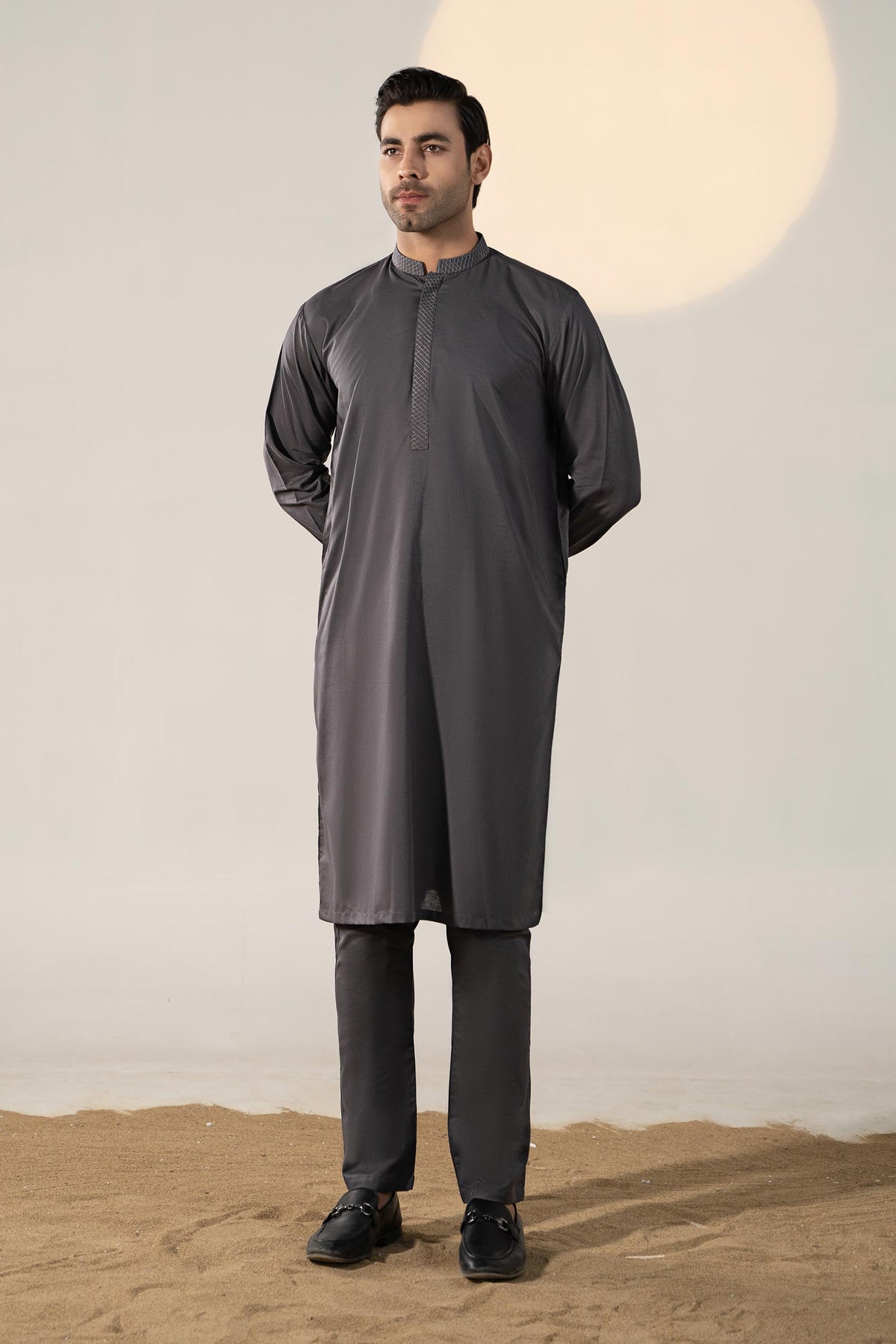 Pakistani Menswear | MARIA.B-GTS-SS24-19 by Libayah Ltd. - Designer Dress - Type: Menswear - Available at Libayah - 100% Original
