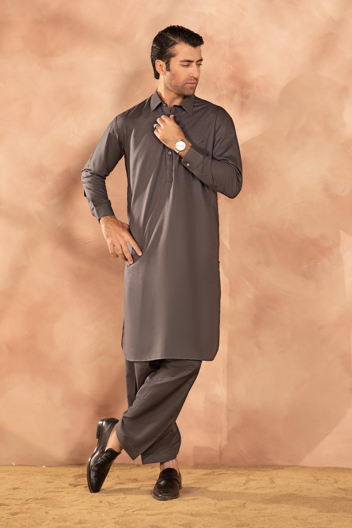 Pakistani Menswear | MARIA.B-GTS-SS24-20 by Libayah Ltd. - Designer Dress - Type: Menswear - Available at Libayah - 100% Original