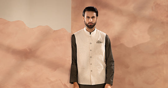 Pakistani Menswear | MARIA.B-GTS-SS24-22 by Libayah Ltd. - Designer Dress - Type: Menswear - Available at Libayah - 100% Original