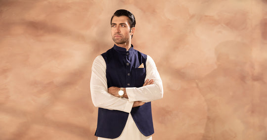 Pakistani Menswear | MARIA.B-GTS-SS24-24 by Libayah Ltd. - Designer Dress - Type: Menswear - Available at Libayah - 100% Original