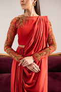 Maria Osama Khan | Tiffany Formals | Carnelian by Maria Osama Khan - Designer Dress - Type: Ladies Clothes - Available at Libayah - 100% Original