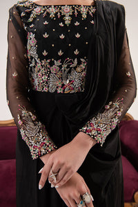 Maria Osama Khan | Tiffany Formals | Obsidian by Maria Osama Khan - Designer Dress - Type: Ladies Clothes - Available at Libayah - 100% Original