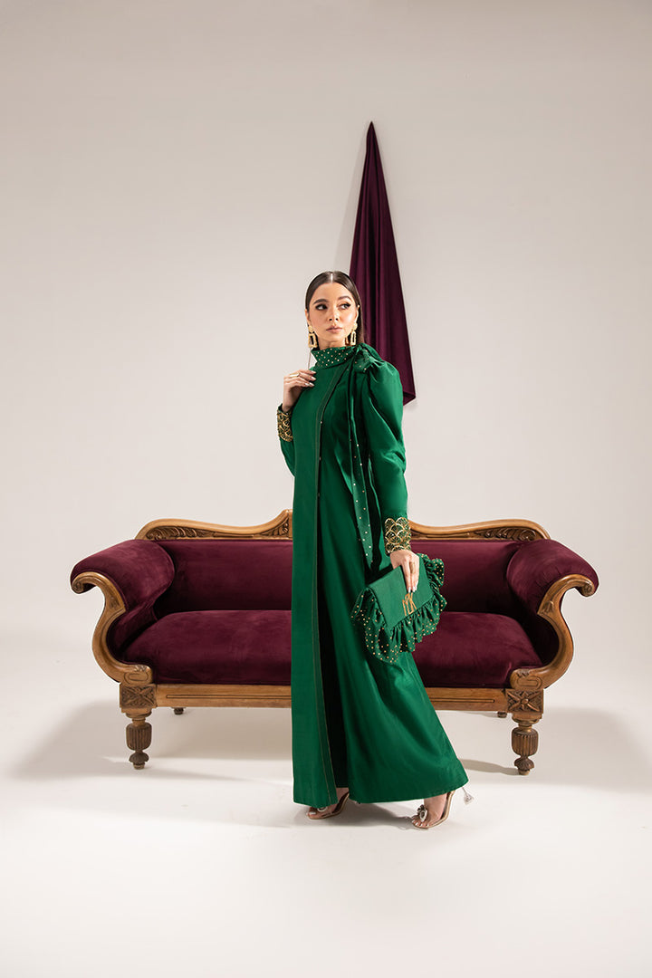 Maria Osama Khan | Tiffany Formals | Emerald by Maria Osama Khan - Designer Dress - Type: Ladies Clothes - Available at Libayah - 100% Original