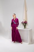 Maria Osama Khan | Tiffany Formals | Amethyst by Maria Osama Khan - Designer Dress - Type: Ladies Clothes - Available at Libayah - 100% Original