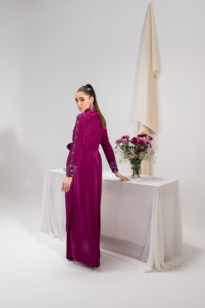 Maria Osama Khan | Tiffany Formals | Amethyst by Maria Osama Khan - Designer Dress - Type: Ladies Clothes - Available at Libayah - 100% Original