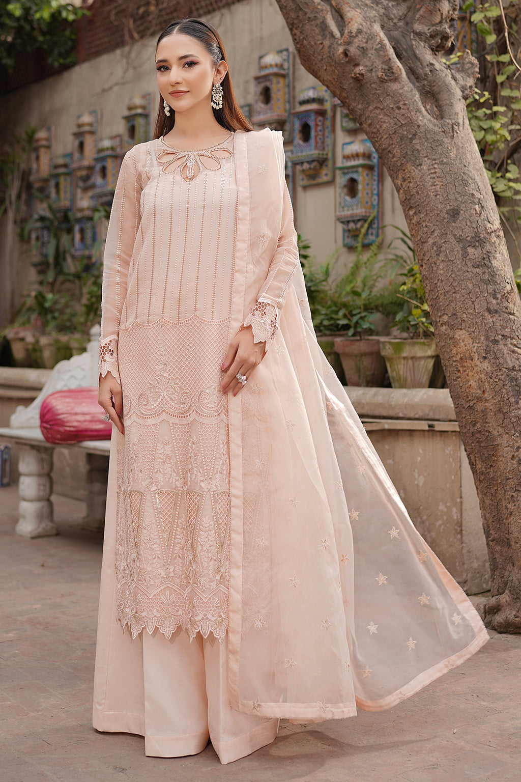 Maryams | Luxury Eid Pret | M-1103 by Maryams - Designer Dress - Type: Ladies Clothes - Available at Libayah - 100% Original