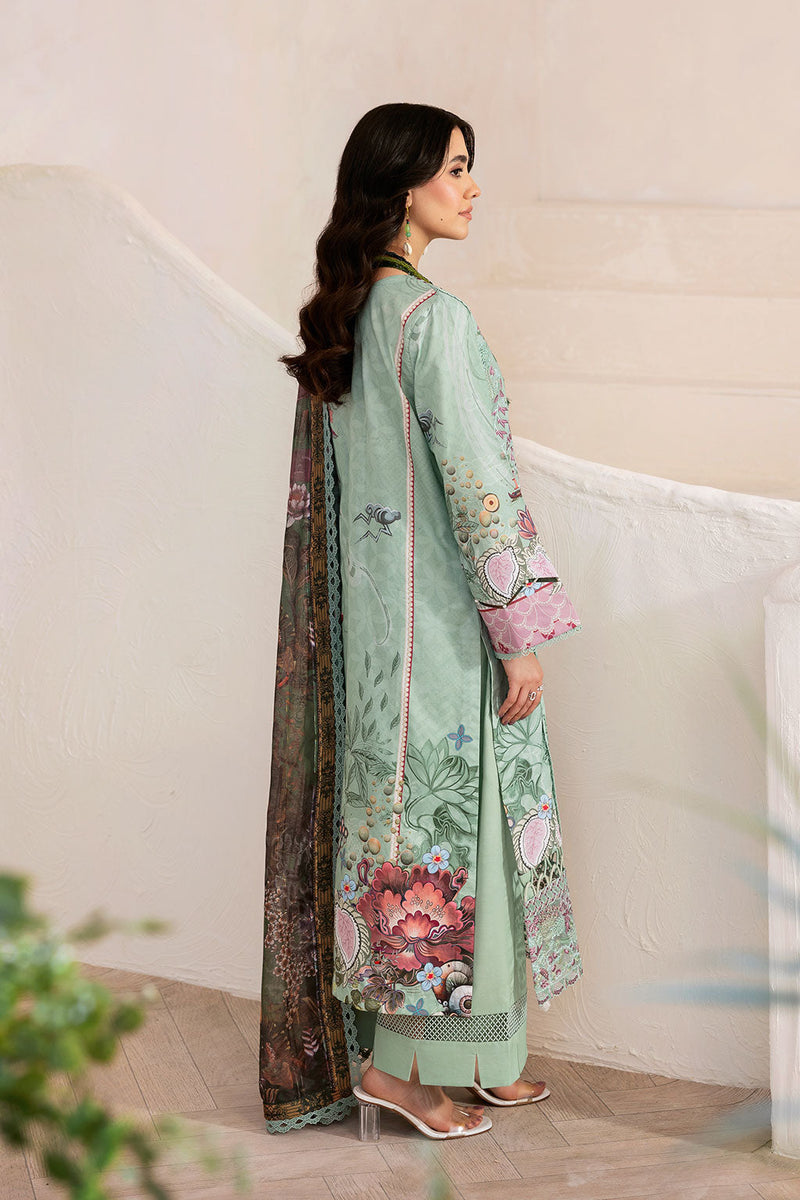 Ramsha | Mashaal Luxury Lawn | L-1405 by Ramsha - Designer Dress  - Type : Ladies Clothes - Available at Libayah - 100% Original 