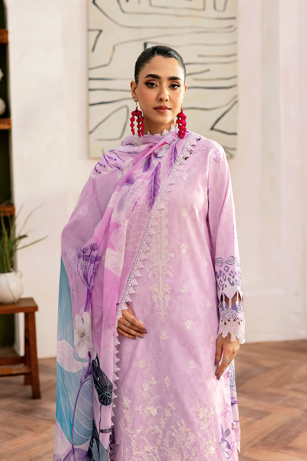 Ramsha | Mashaal Luxury Lawn |  L-1404 by Ramsha - Designer Dress  - Type : Ladies Clothes - Available at Libayah - 100% Original 