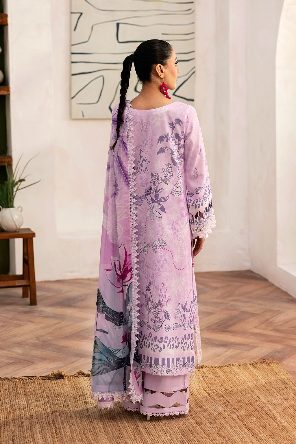 Ramsha | Mashaal Luxury Lawn |  L-1404 by Ramsha - Designer Dress  - Type : Ladies Clothes - Available at Libayah - 100% Original 