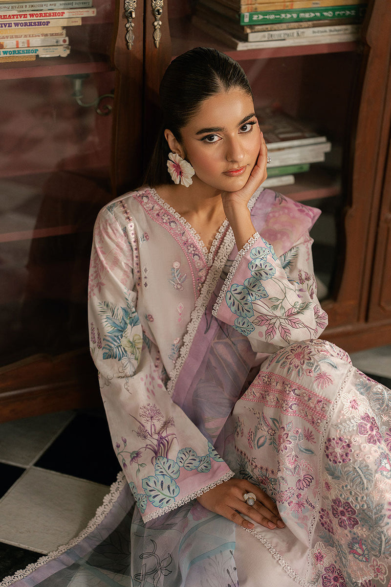 Ramsha | Mashal Luxury Lawn | L-1610 by Ramsha - Designer Dress  - Type : Ladies Clothes - Available at Libayah - 100% Original 