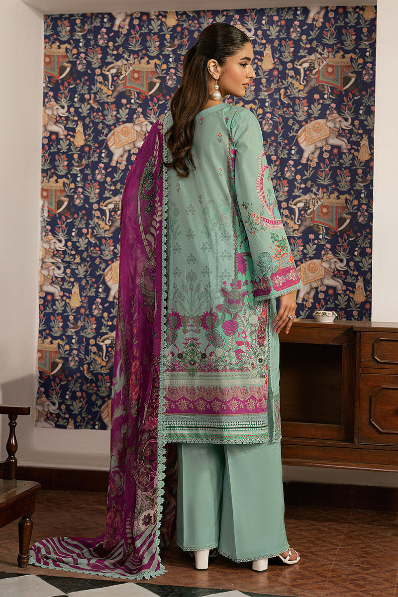 Ramsha | Mashal Luxury Lawn | L-1609 by Ramsha - Designer Dress  - Type : Ladies Clothes - Available at Libayah - 100% Original 