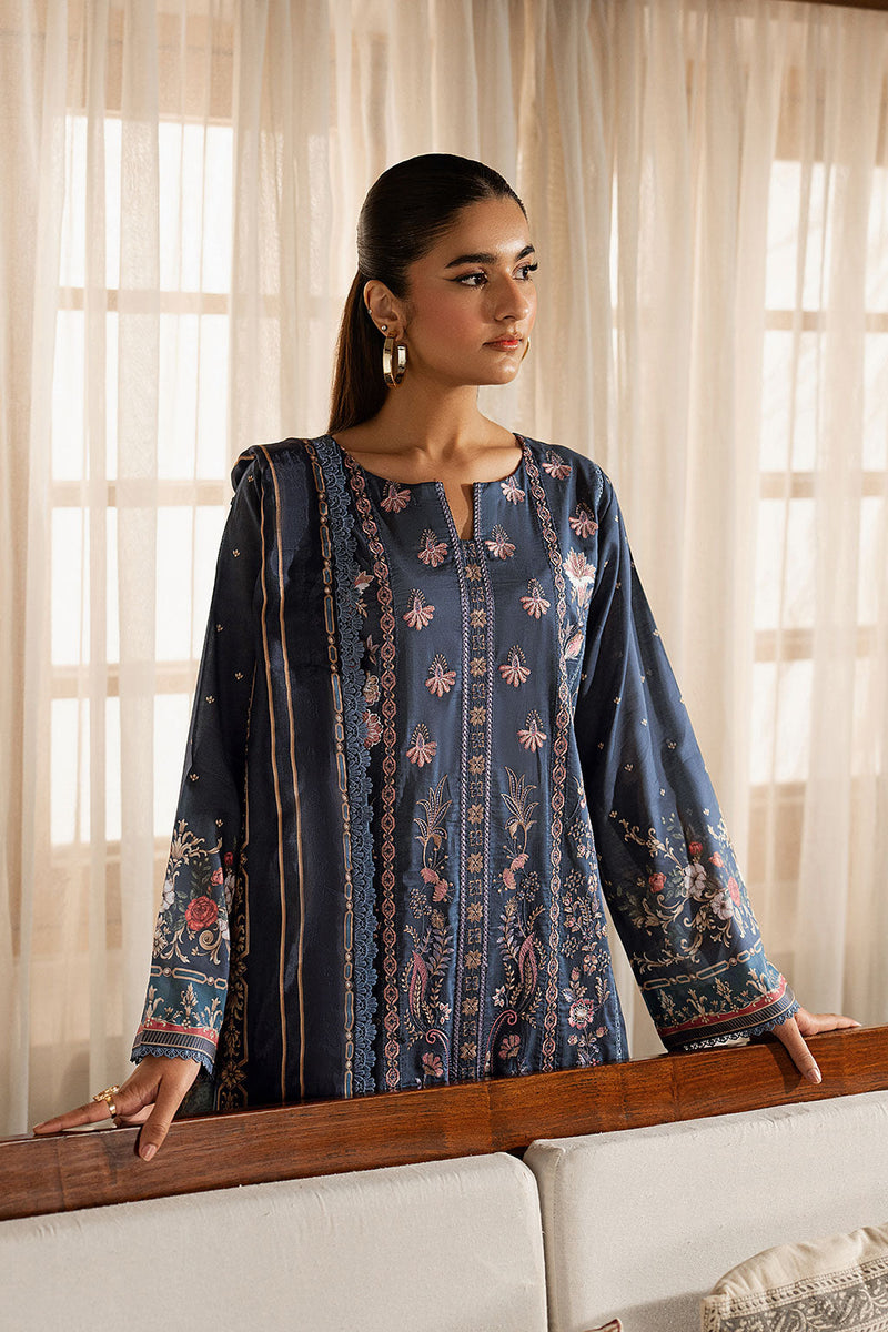 Ramsha | Mashal Luxury Lawn | L-1606 by Ramsha - Designer Dress  - Type : Ladies Clothes - Available at Libayah - 100% Original 