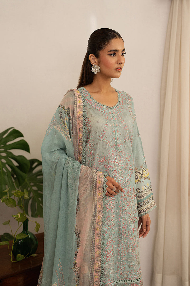 Ramsha | Mashal Luxury Lawn | L-1604 by Ramsha - Designer Dress  - Type : Ladies Clothes - Available at Libayah - 100% Original 