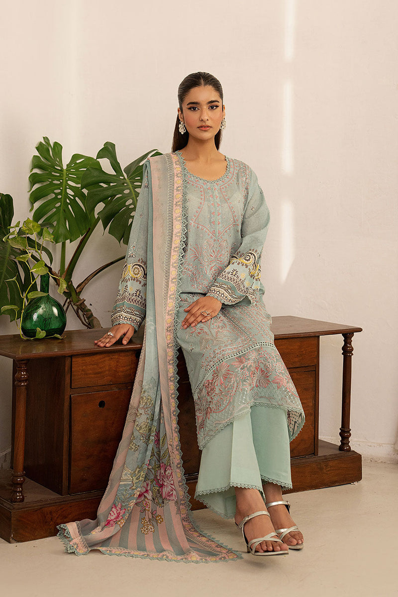 Ramsha | Mashal Luxury Lawn | L-1604 by Ramsha - Designer Dress  - Type : Ladies Clothes - Available at Libayah - 100% Original 