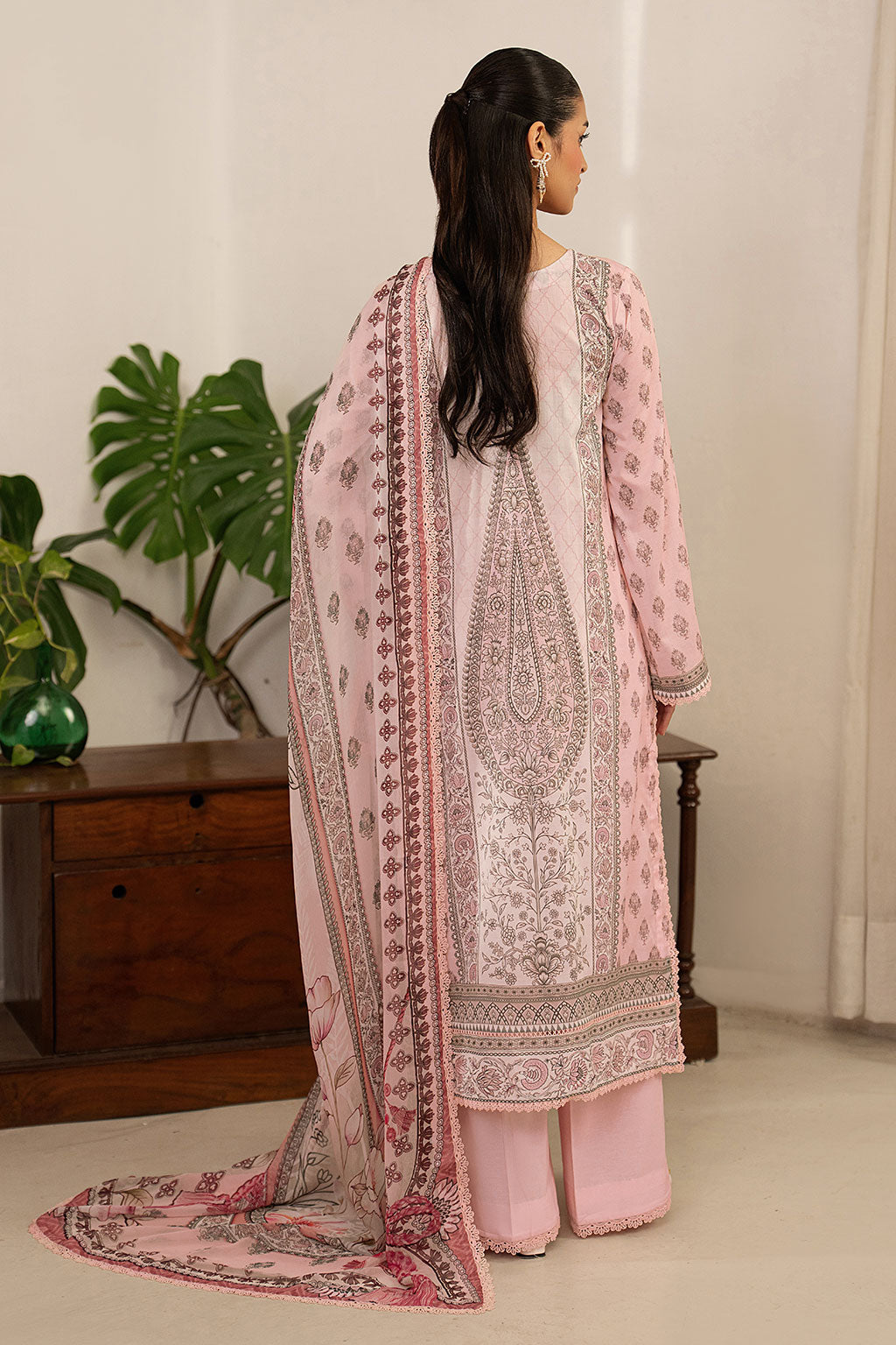 Ramsha | Mashal Luxury Lawn | L-1607 by Ramsha - Designer Dress  - Type : Ladies Clothes - Available at Libayah - 100% Original 
