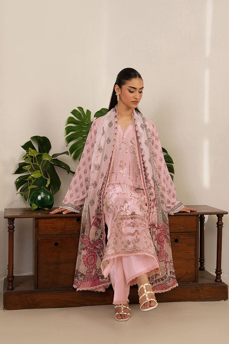 Ramsha | Mashal Luxury Lawn | L-1607 by Ramsha - Designer Dress  - Type : Ladies Clothes - Available at Libayah - 100% Original 