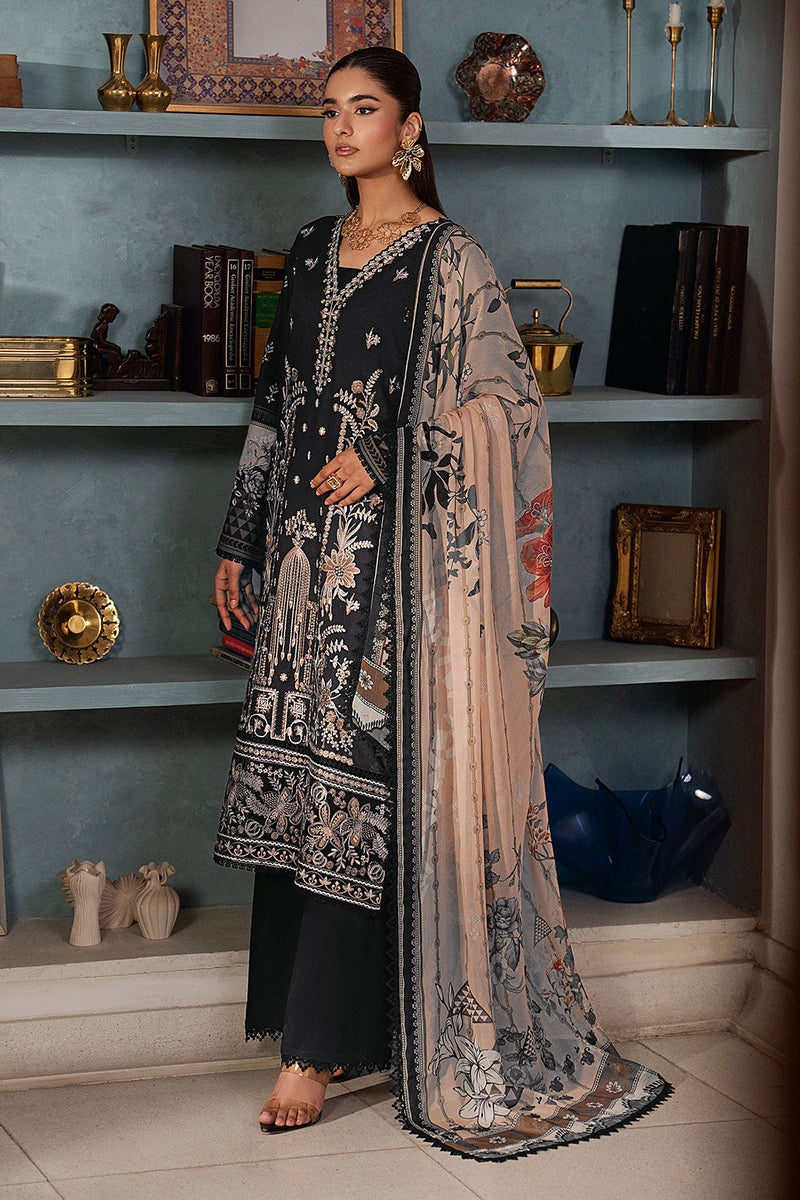 Ramsha | Mashal Luxury Lawn | L-1608 by Ramsha - Designer Dress  - Type : Ladies Clothes - Available at Libayah - 100% Original 
