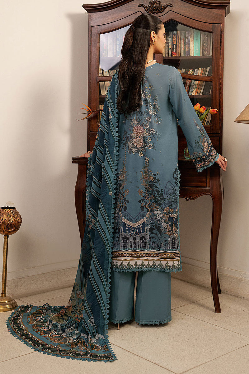 Ramsha | Mashal Luxury Lawn | L-1601 by Ramsha - Designer Dress  - Type : Ladies Clothes - Available at Libayah - 100% Original 