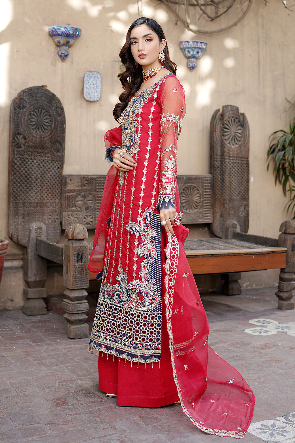 Maryams | Lemilsa Collection | L-809 by Maryams - Designer Dress - Type: Ladies Clothes - Available at Libayah - 100% Original