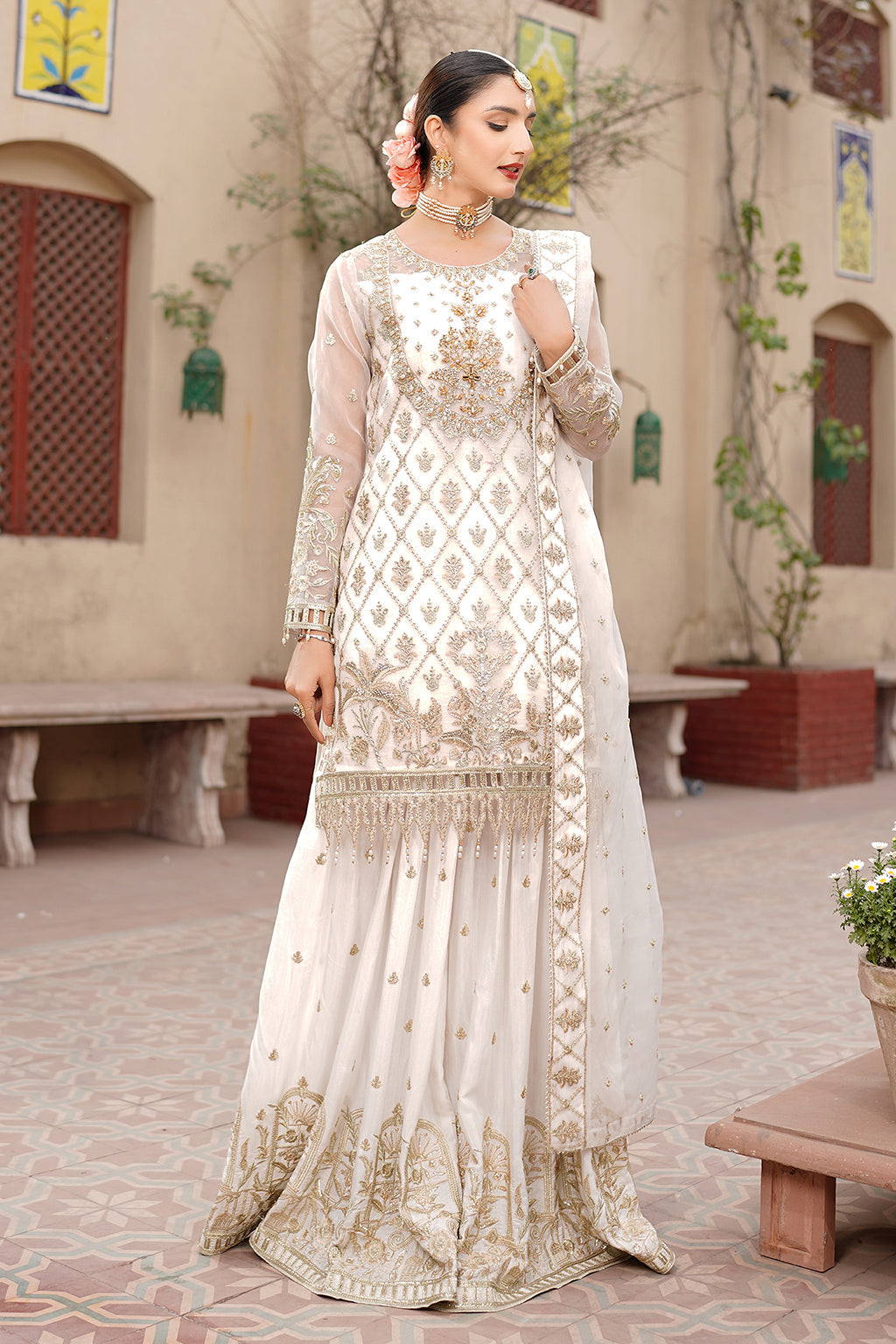 Maryams | Lemilsa Collection | L-810 by Maryams - Designer Dress - Type: Ladies Clothes - Available at Libayah - 100% Original