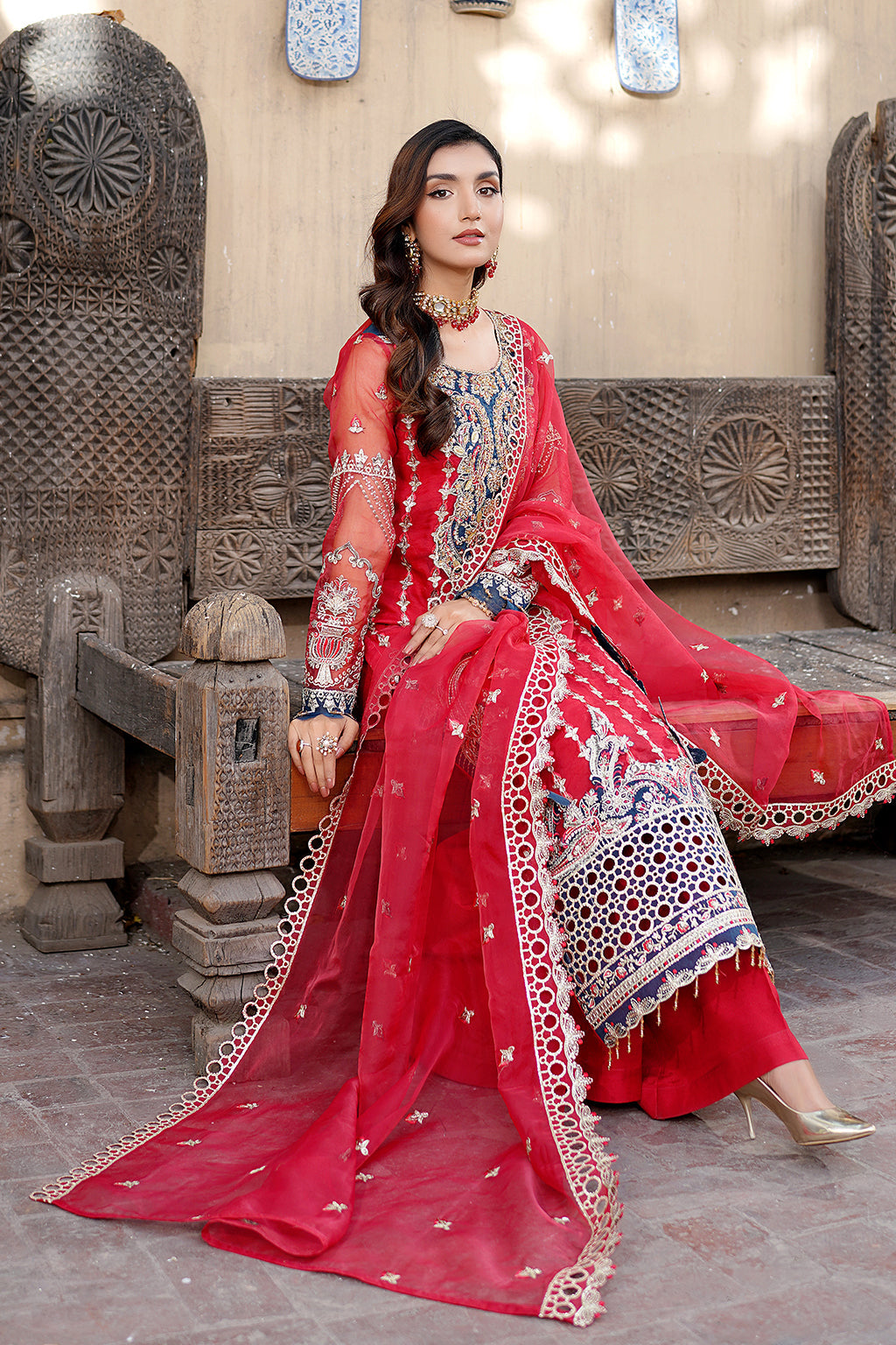 Maryams | Lemilsa Collection | L-809 by Maryams - Designer Dress - Type: Ladies Clothes - Available at Libayah - 100% Original