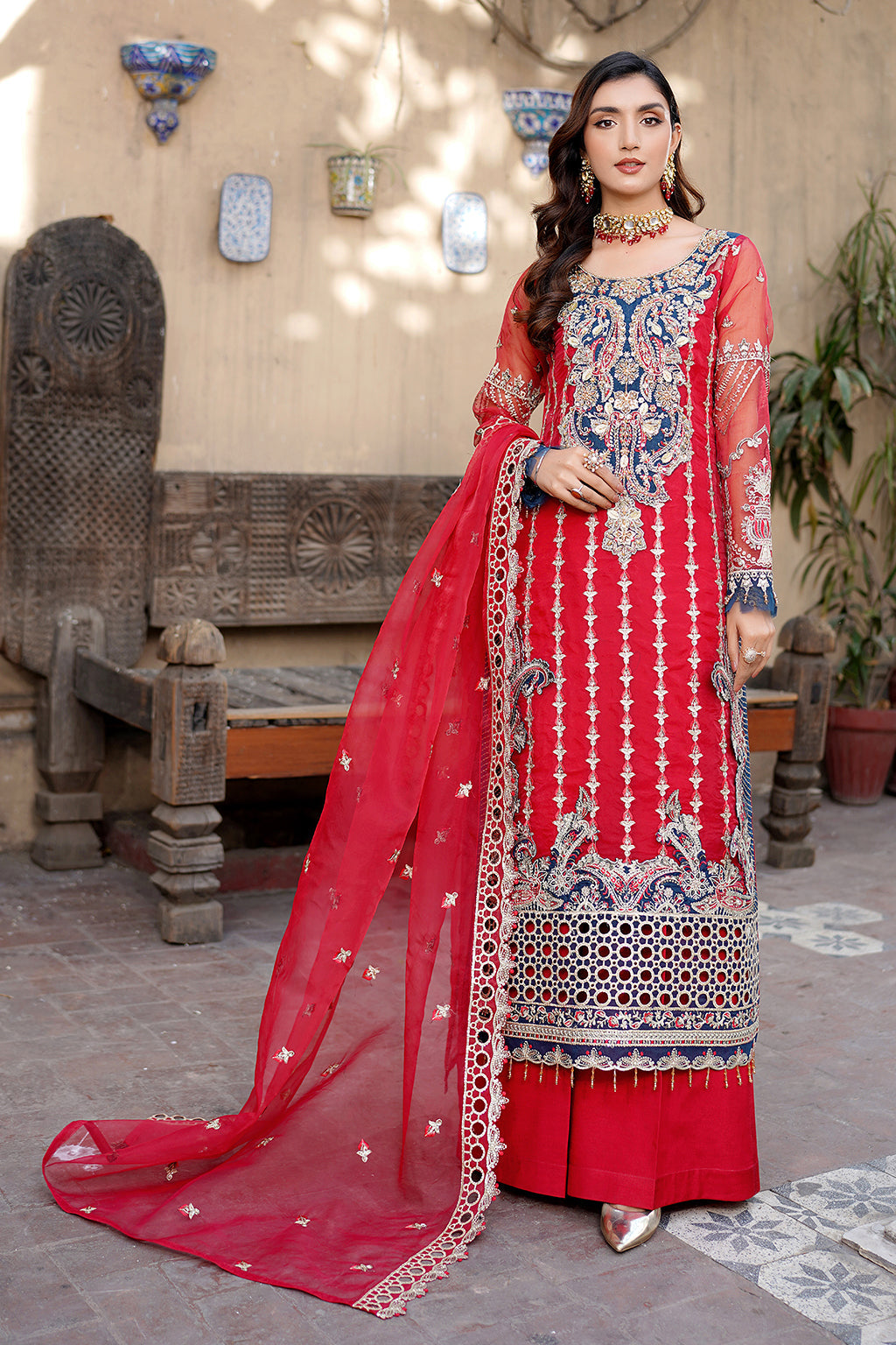Maryams | Lemilsa Collection | L-809 by Maryams - Designer Dress - Type: Ladies Clothes - Available at Libayah - 100% Original