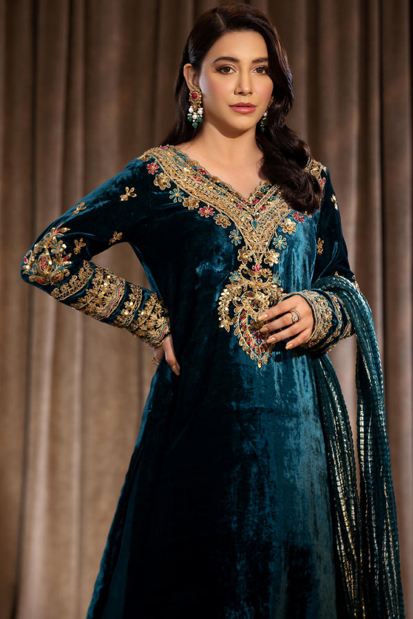 Maya | Wedding Formal Bandhan | MAKHMAL by Maya - Designer Dress - Type: Ladies Clothes - Available at Libayah - 100% Original