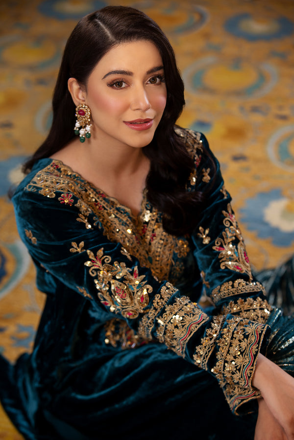 Maya | Wedding Formal Bandhan | MAKHMAL by Maya - Designer Dress - Type: Ladies Clothes - Available at Libayah - 100% Original