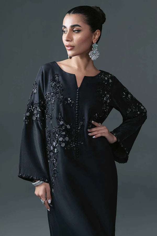 Jeem | Luxury Pret | MAYA BLACK by Jeem - Designer Dress - Type: Ladies Clothes - Available at Libayah - 100% Original