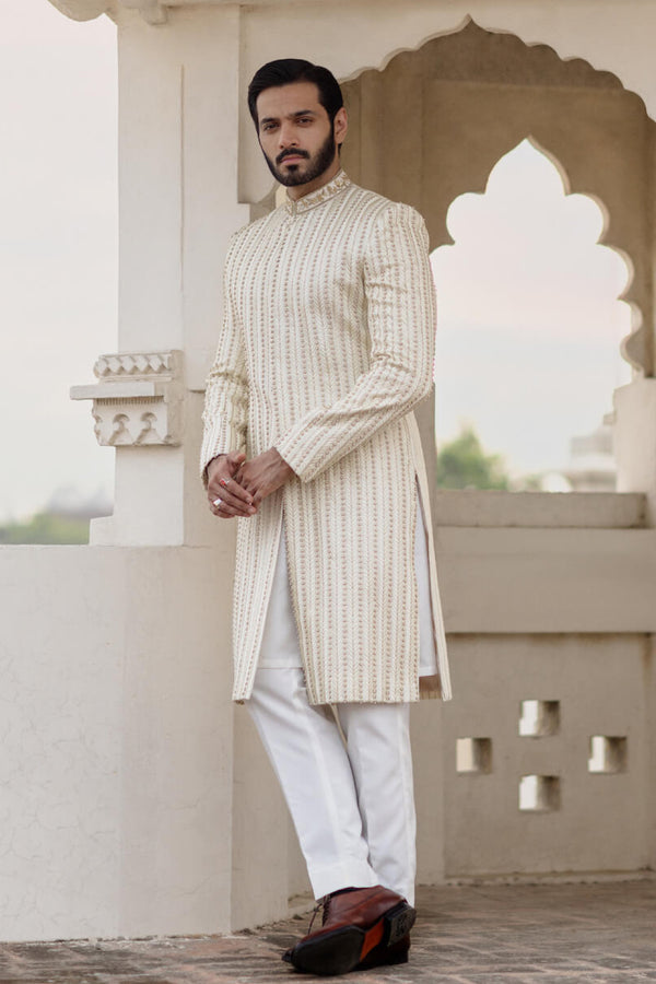 Pakistani Menswear | MAYA-AGHA by Libayah Ltd. - Designer Dress - Type: Menswear - Available at Libayah - 100% Original