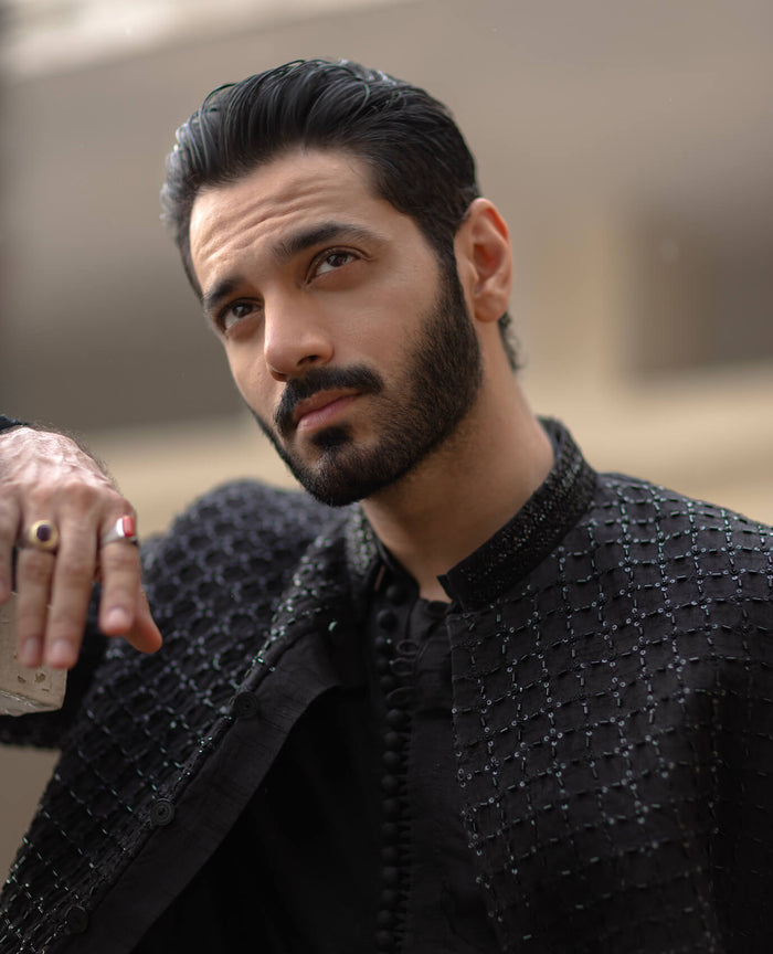 Pakistani Menswear | MAYA-DEMIR by Libayah Ltd. - Designer Dress - Type: Menswear - Available at Libayah - 100% Original