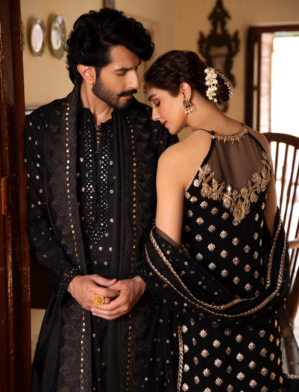 Pakistani Menswear | MAYA-AYDIN by Libayah Ltd. - Designer Dress - Type: Menswear - Available at Libayah - 100% Original