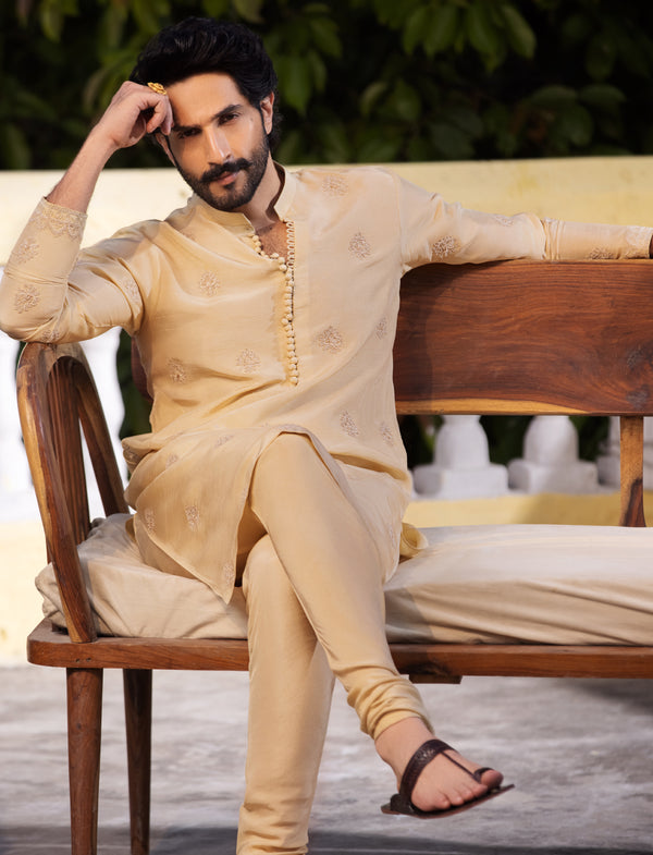 Pakistani Menswear | MAYA-HUZOOR by Libayah Ltd. - Designer Dress - Type: Ladies Clothes - Available at Libayah - 100% Original