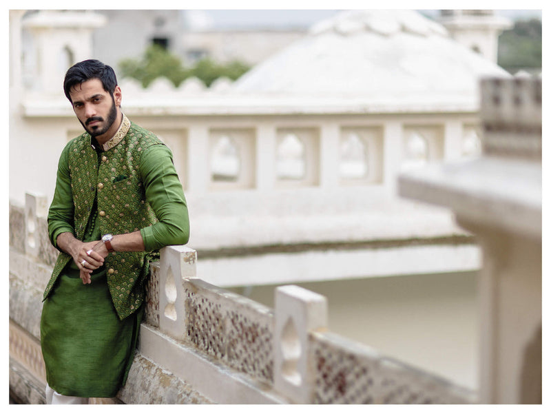 Pakistani Menswear | MAYA-HAKAN by Libayah Ltd. - Designer Dress - Type: Menswear - Available at Libayah - 100% Original