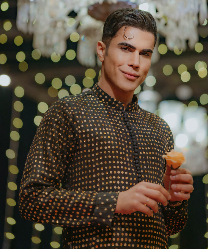 Pakistani Menswear | MAYA-KAVYAN by Libayah Ltd. - Designer Dress - Type: Menswear - Available at Libayah - 100% Original