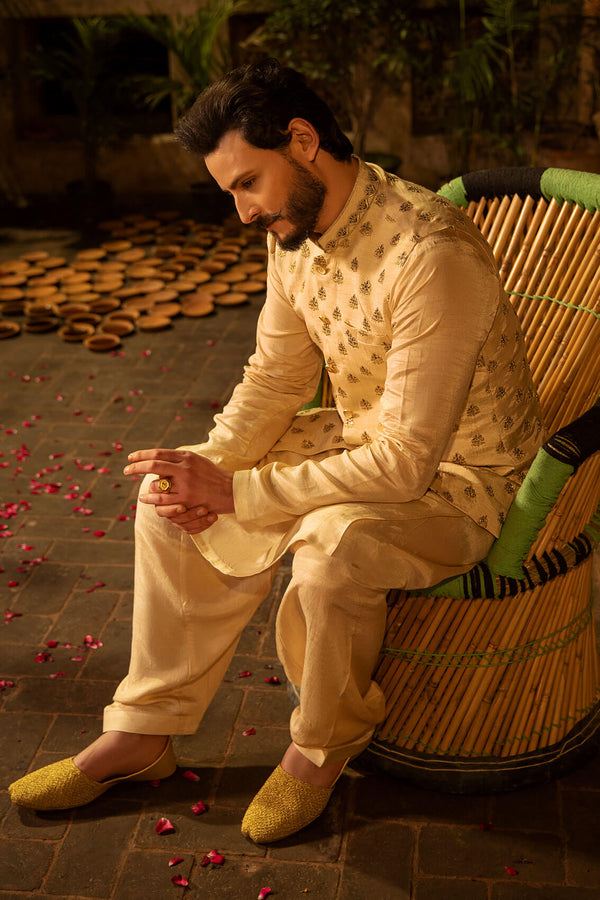 Pakistani Menswear | MAYA-JAHAAN by Libayah Ltd. - Designer Dress - Type: Menswear - Available at Libayah - 100% Original