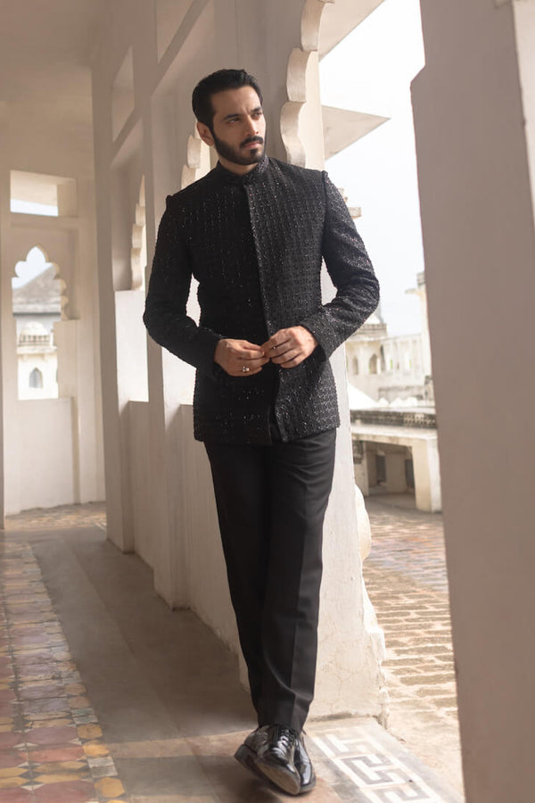 Pakistani Menswear | MAYA-DEMIR by Libayah Ltd. - Designer Dress - Type: Menswear - Available at Libayah - 100% Original