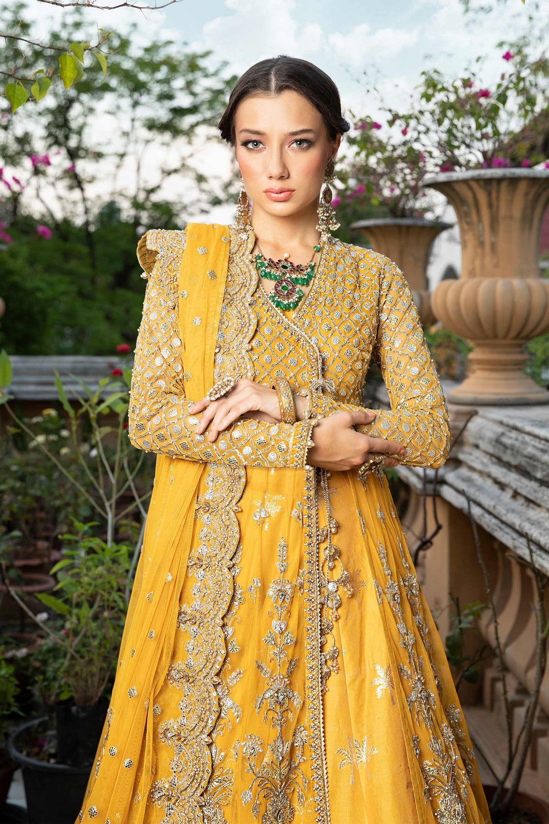 Maria B | Bridal Couture | Nura by Maria B - Designer Dress - Type: Ladies Clothes - Available at Libayah - 100% Original