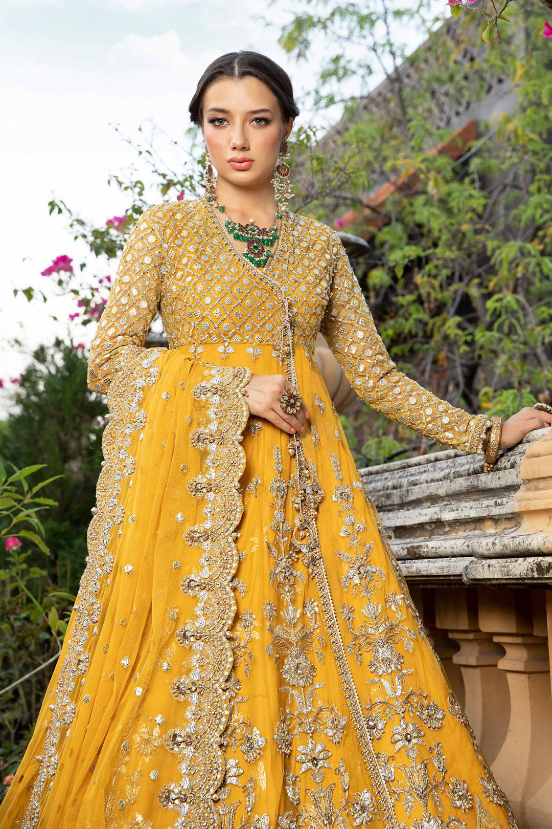 Maria B | Bridal Couture | Nura by Maria B - Designer Dress - Type: Ladies Clothes - Available at Libayah - 100% Original