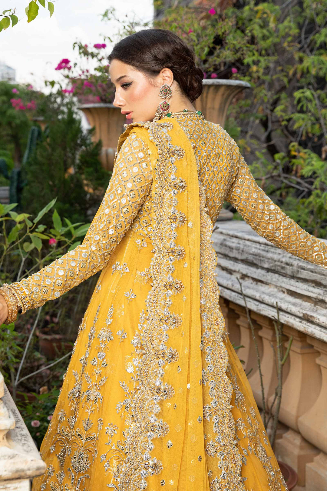 Maria B | Bridal Couture | Nura by Maria B - Designer Dress - Type: Ladies Clothes - Available at Libayah - 100% Original